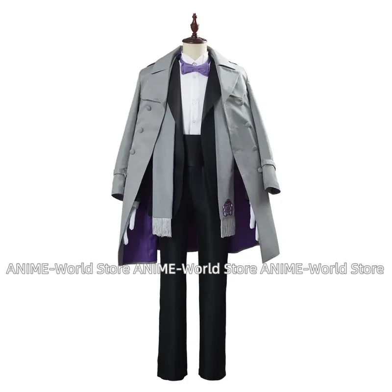 Game Twisted Wonderland The Little  Azul Ashengrotto Cosplay Costume Adult Uniform Outfit Halloween Carnival Suits