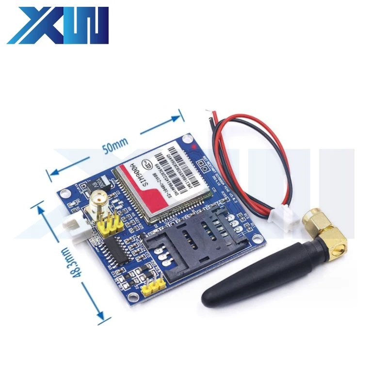 SIM900A SIM900 MINI V4.0 Wireless Data Transmission Module GSM GPRS Board Kit w/Antenna C83