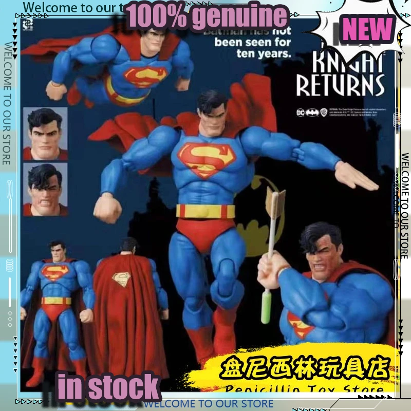 

In Stock Original 1/12 Medicom Superman No.161 Superman Action Figrue 2025 The Dark Knight Returns Model Toys Collect Gifts