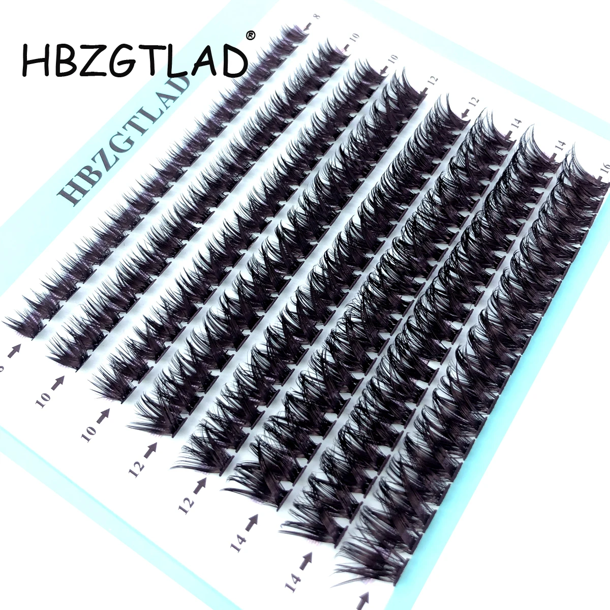 160 Bundles 50D/60D/80D BLACK Natural Eyelash Extension Volume Faux Mink Eyelashes Individual Cluster Lashes Makeup Cilia SILK