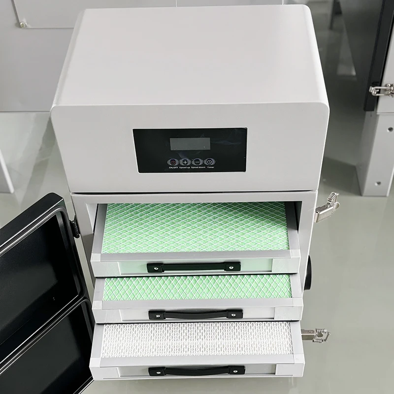 

Efficient Air Purifier Machine DTF Printer Powder Smoke Collect Oil Fume Purifier for Smoke Gas Filter for Industries