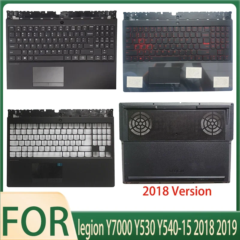 

New Backlit US English Keyboard For Legion Y530 Y530-15ICH Y540-15IRH PG0 Y7000 2018 2019 With Palmrest Cover Touchpad