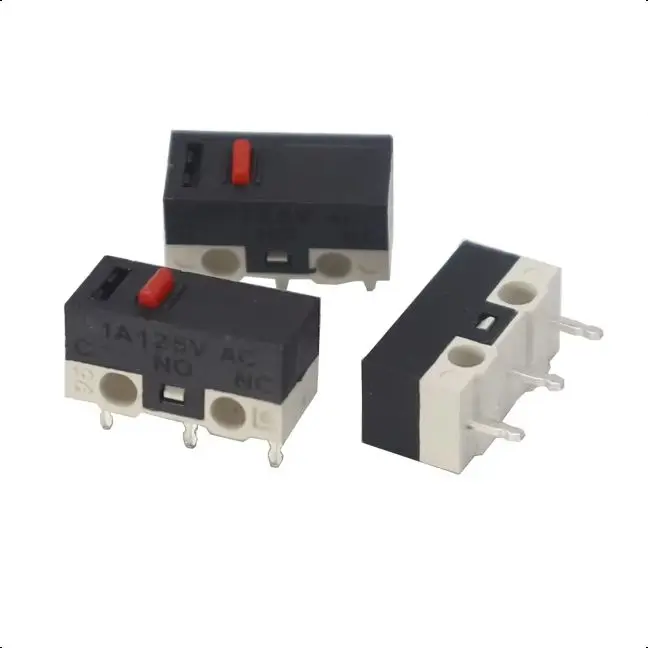 【50-20PCS】3PIN 1A 125V AC Mouse Switch Mini Micro Push Button Switch