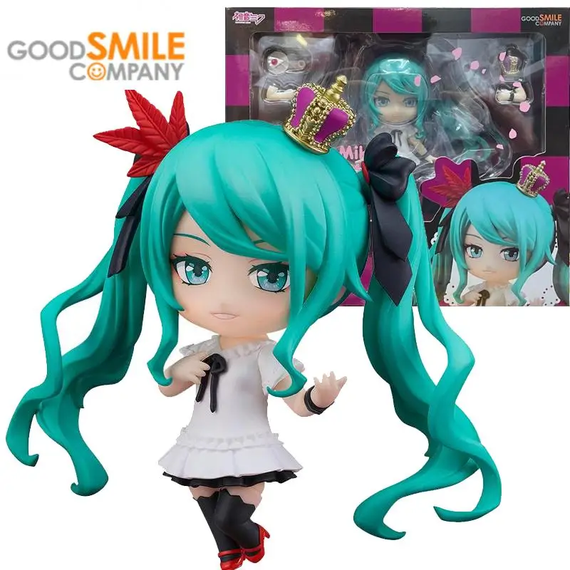 

Bandai Original Nendoroid 2430 Hatsune Miku World Is Mine 2024 Ver. Anime Action Figure Toys For Boys Girls Kids Birthday Gifts