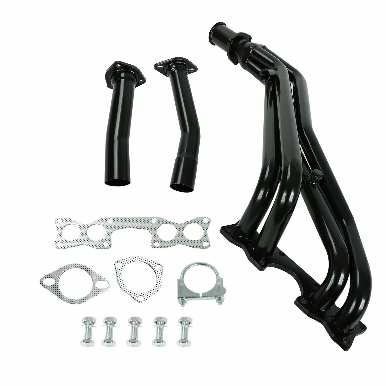 

High Quality Two Color Tubular Manifold TRI-Y Exhaust Header For 90-95 Nissan D21/Pickup 2.4L Engine