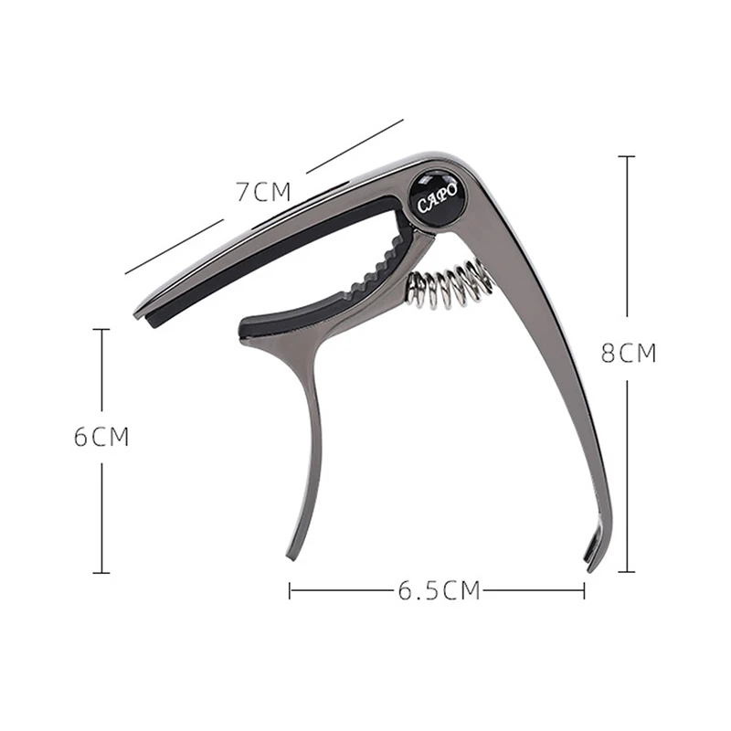 Guitar Capo Metal 1PCS Aluminum Alloy Guitar Tuner Clamp Professional Key Trigger Capo for Acoustic Electric Musical Instruments