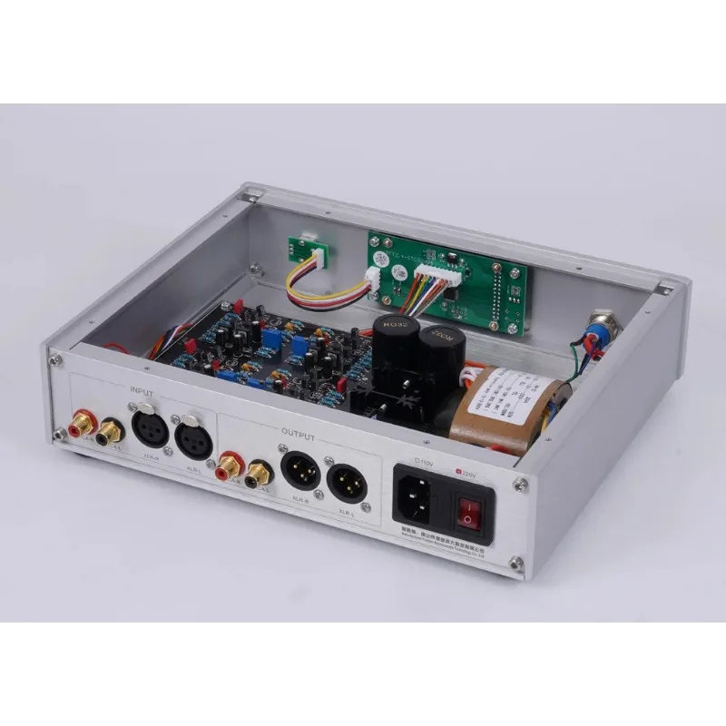 Reference Marantz Circuit for HDAM HI-END fully balanced preamplifier with Infrared remote control