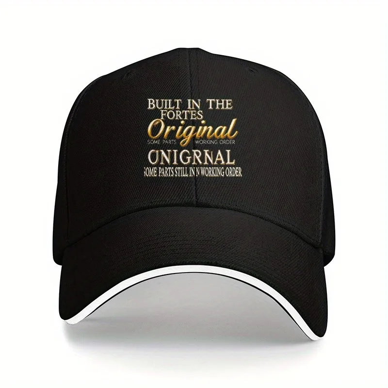 Built In The Forties Original Parts Working Order Baseball Cap Vintage Dad Hat Adjustable Casual Outdoor