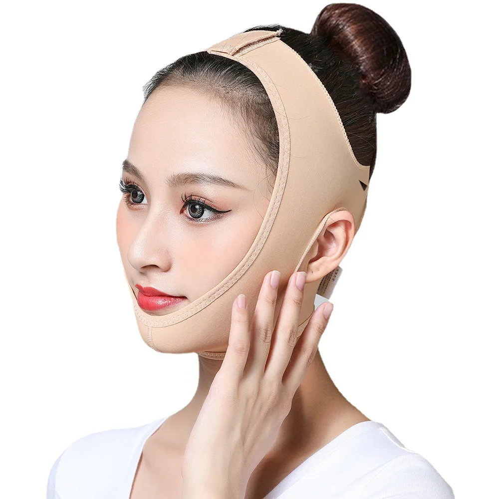 Face V Shaper Facial Slimming Bandage Relaxation Lift Up Belt Shape Lift Reduce Double Chin Face Thining Band Massage Slimmer