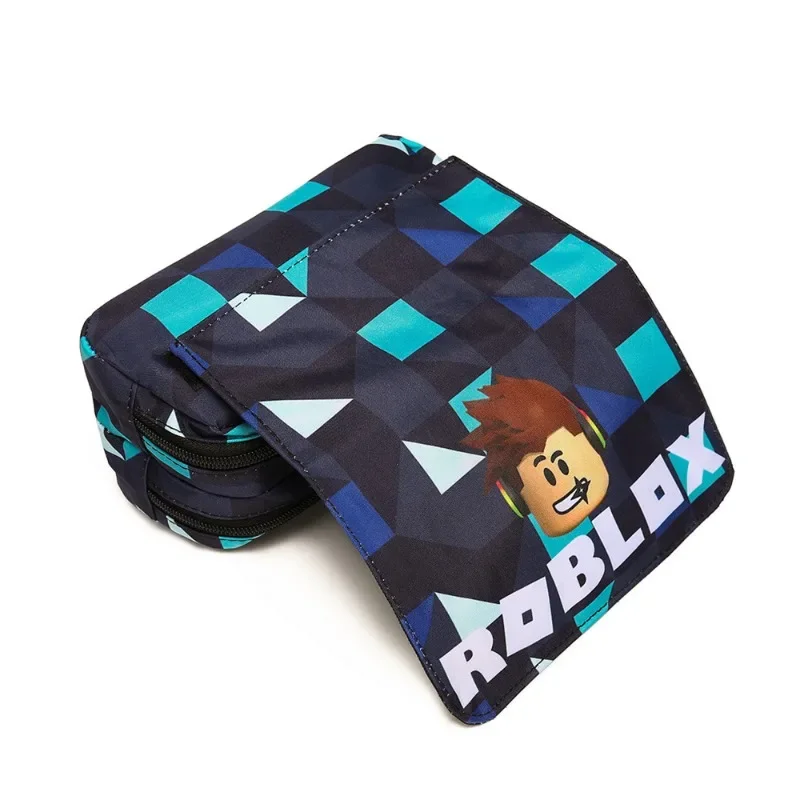 Robloxs Blox Fruits Kreatives Cartoon-Federmäppchen für Grundschüler, Cartoon-Spiel-Federmäppchen, Schultasche, Mochila – Detail 5