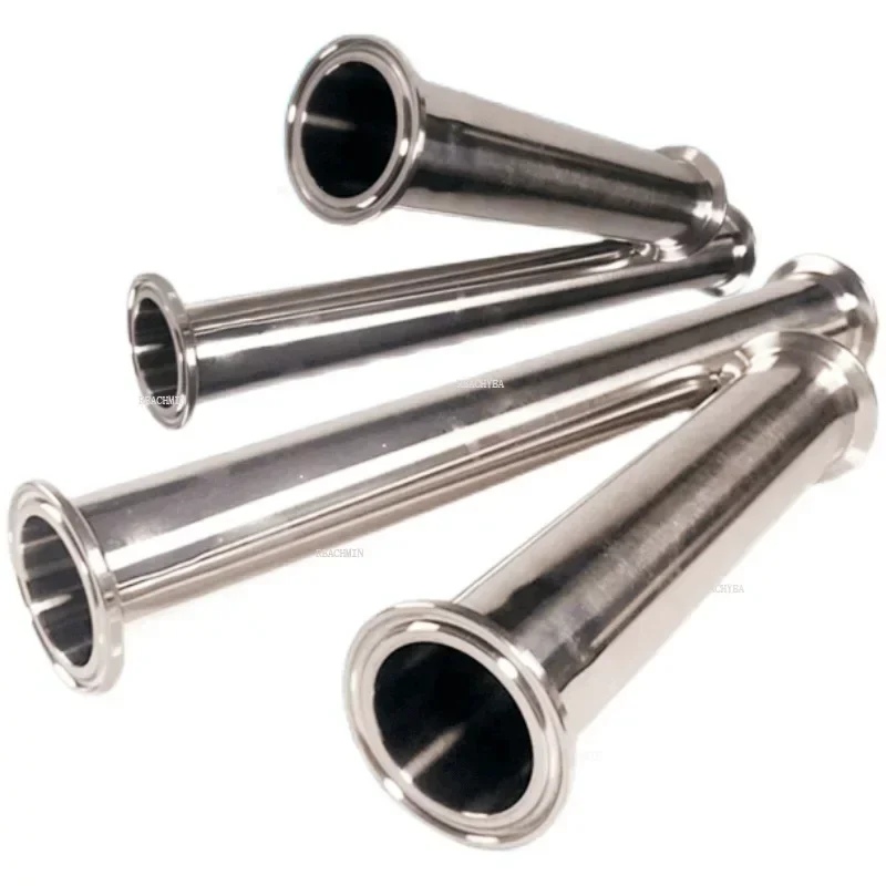 

100-500mm Length 8/10/12.7/16/19-108mm Pipe x 1.5" 2"-4" Tri Clamp Sanitary Spool Tube Stainless Barrel Homebrew