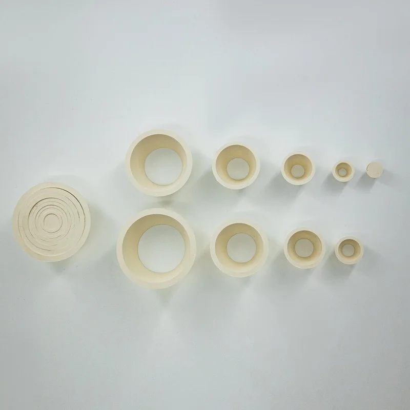 Perforated rubber plug, Rubber plugs with holes, Complete set, P10