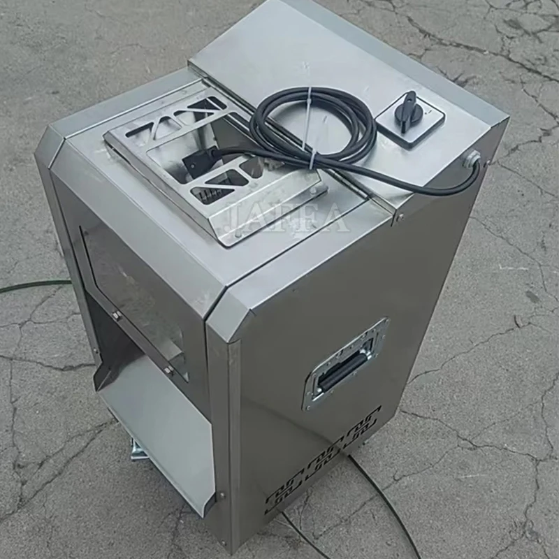 New Automatic Meat Strip Cutting Machine Pork Meat Slicer Cutter Meat Slicer and Grinder Fresh Meat Beef Chicken Cutter Machine