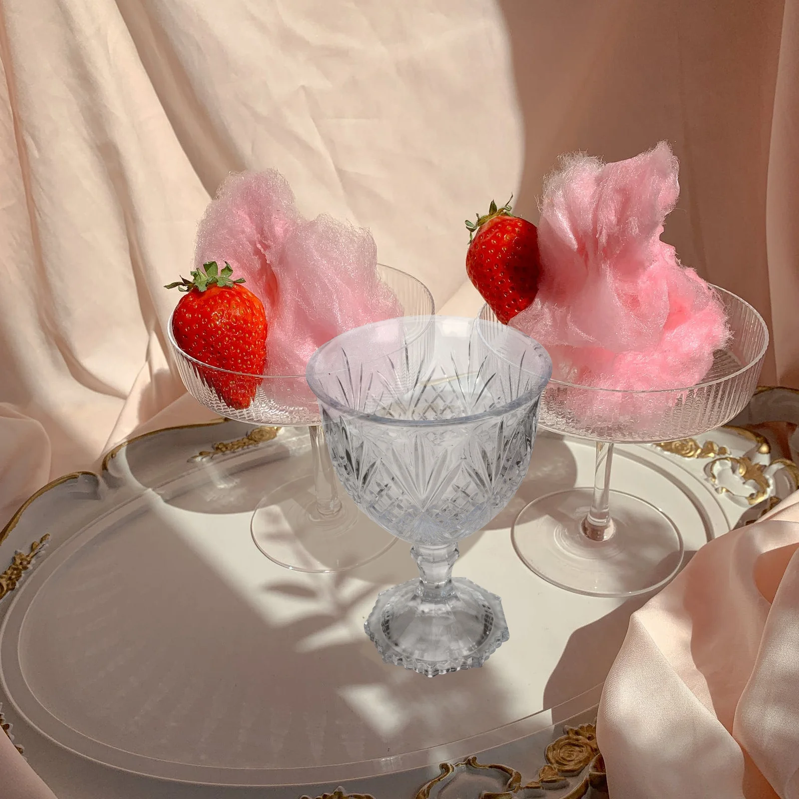 

1Pcs Transparent Glass Candy Storage Jar Sealed Container Household Party Supply Snack Storage Portable Candy Jar