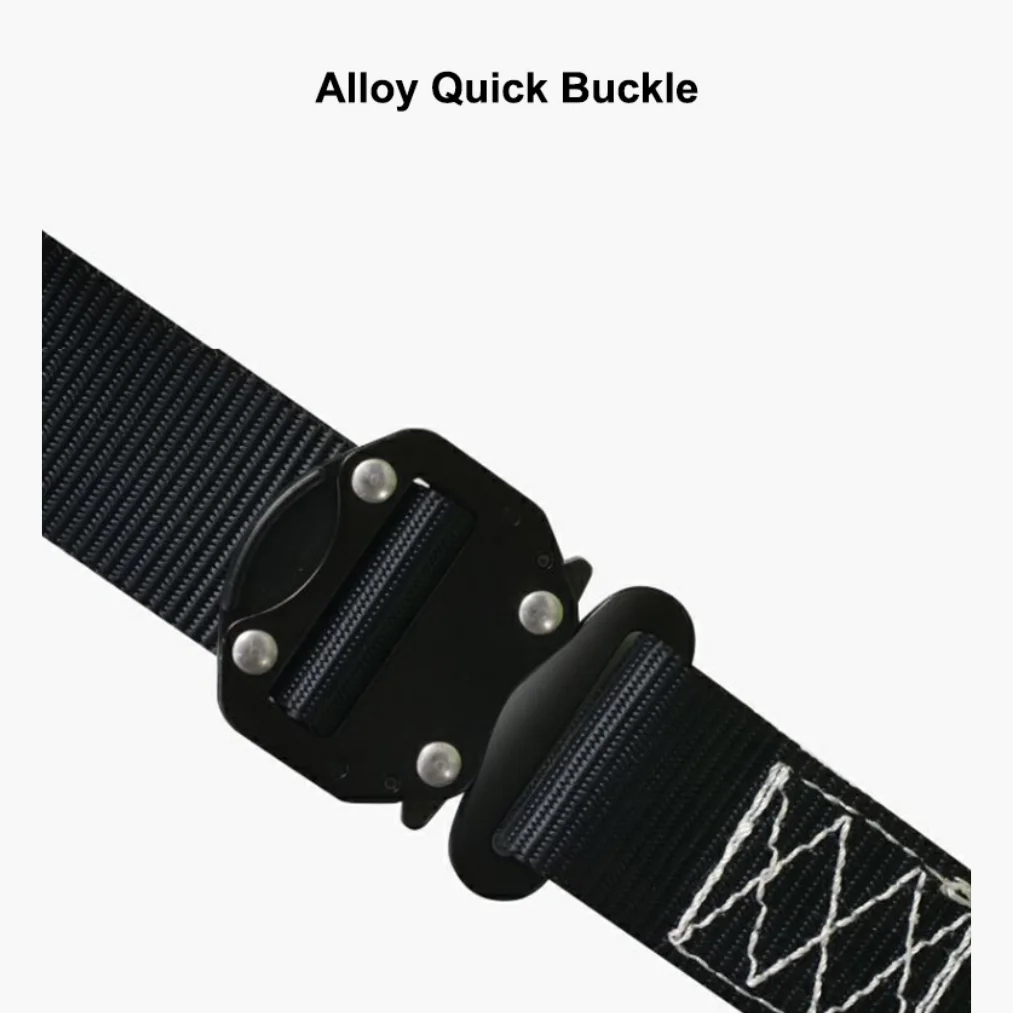 High-altitude Work Safety Harness Single Waist Safety Belt with Safe Rope Hook Outdoor Climbing Training Protective Equipment
