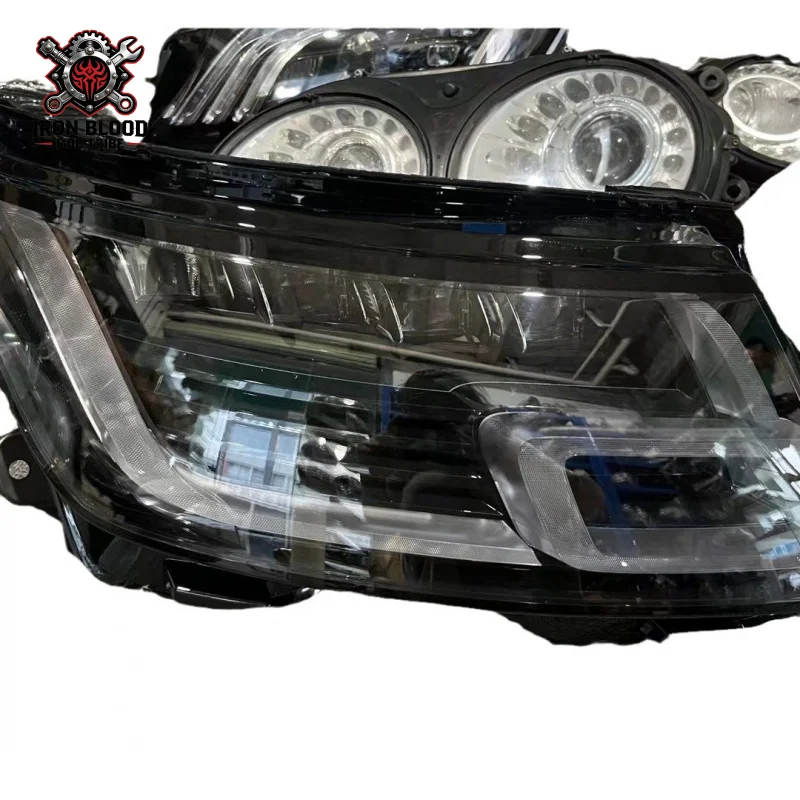 Suitable for 2018-2021 Range Rover Executive High-End LED Four-Eye Matrix Headlights