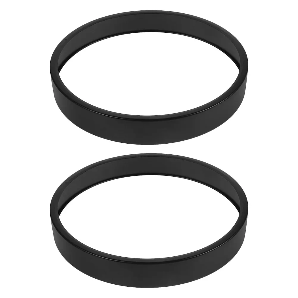 

2Pcs Metal Wall Clock Housing Ultra-Thin Edge Quartz Frame Replacement Parts for Home Office School Wall Clock Accessories 12