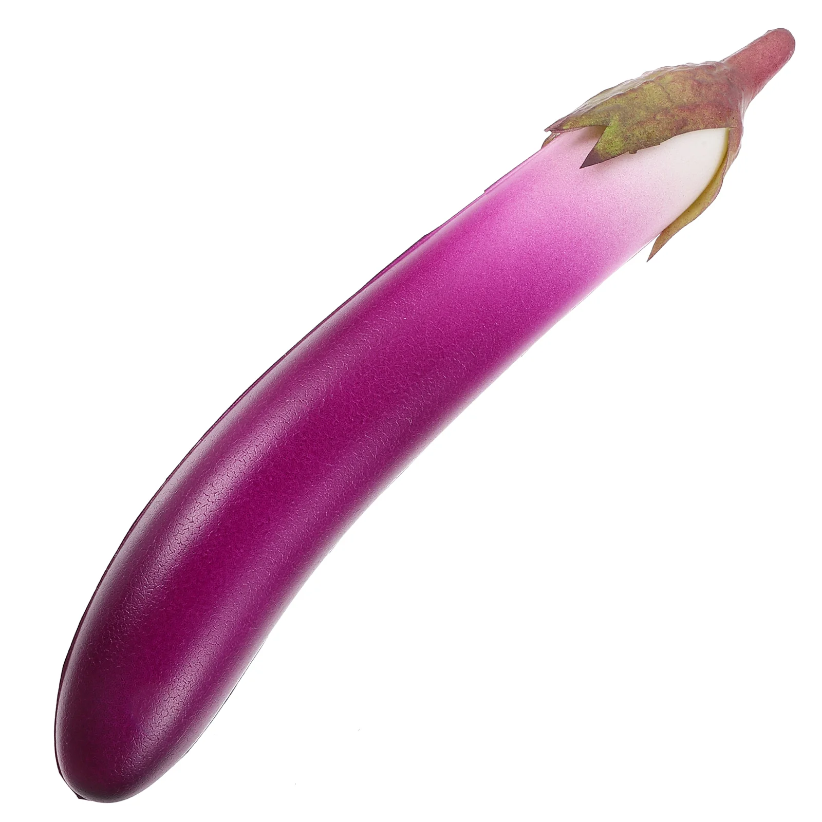 Artificial Eggplant Faux Fake Eggplant Vegetable Display Prop Lifelike Realistic Fake Food Eggplant Artificial Vegetable