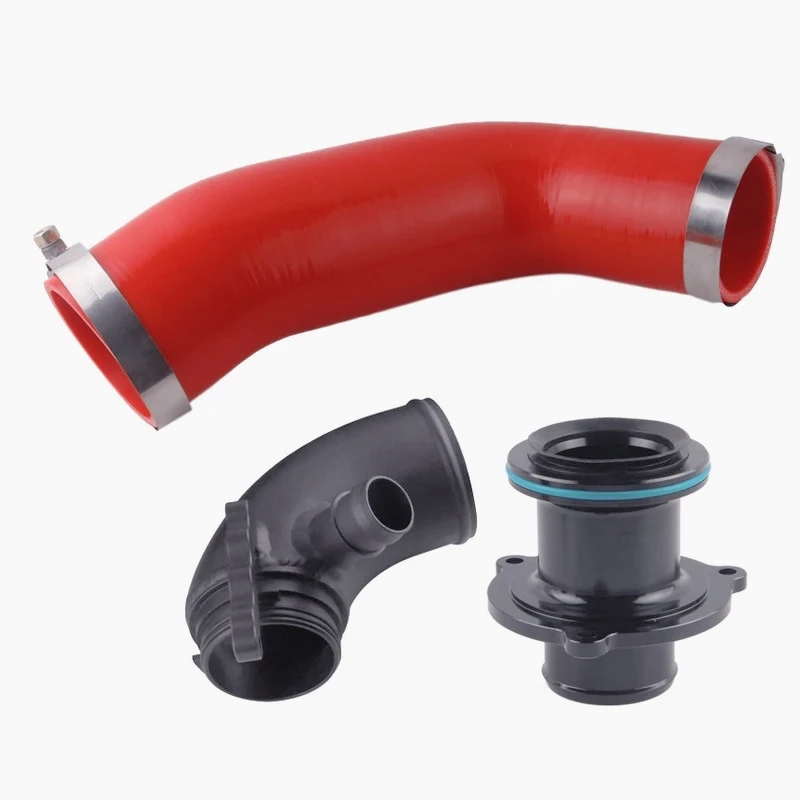 

Silicone Intake Hose Pipe Turbo Inlet Elbow Muffler Delete For VW Golf MK7 R Audi 2015+ V8 MK3 A3 S3 TT ea888 3gen engine