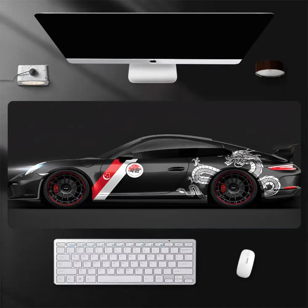 

Коврик для мыши H-Hunter x Hunter, большой игровой коврик для мыши с защитой от скольжения, утолщенный коврик для компьютерной клавиатуры, настольный коврик