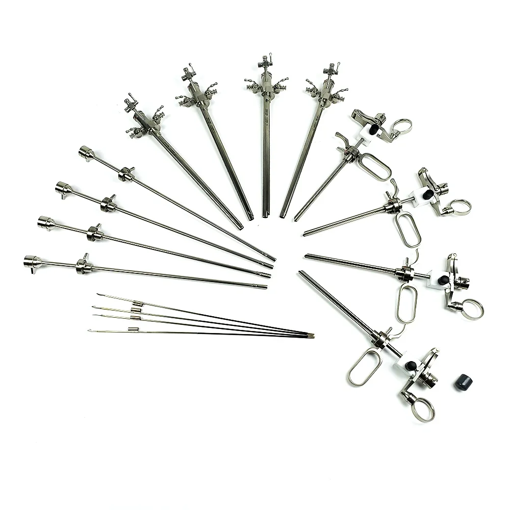 Surgical urology urethrotomy set  instruments urethrotome  with sickle-shaped/half moon/hook-shaped blade