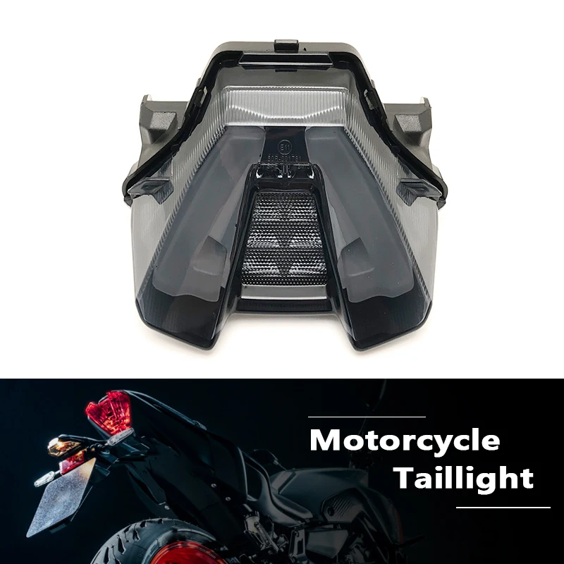 

LED Integrated Blinker Taillight Rear Tail Brake Stop Turn Signals Light For YAMAHA FZ07 MT07 MT-07 FZ-07 2021 2022