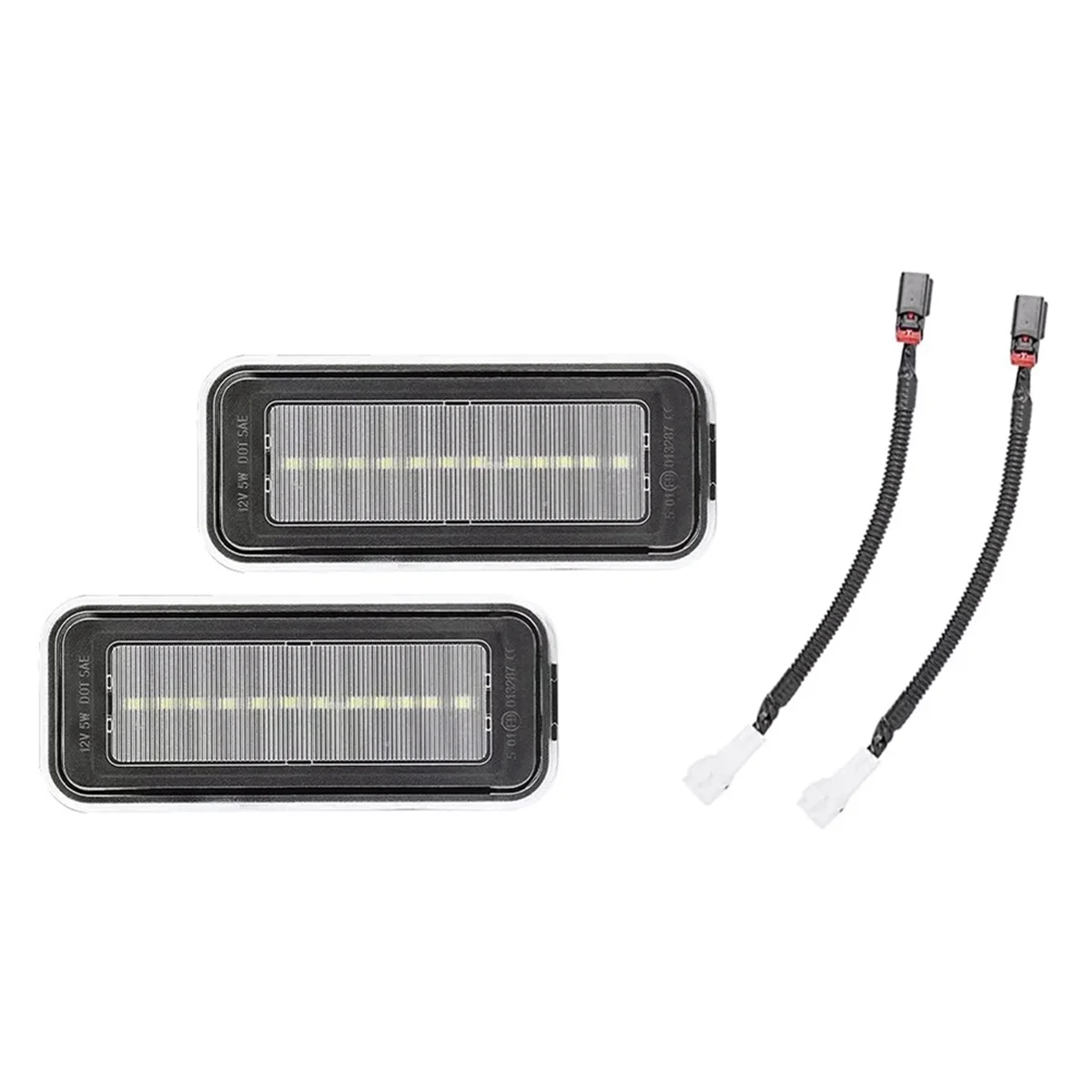 2 Pcs White LED Rear Trunk Bed Light for Toyota Tacoma 2020-2021 PT857-35200