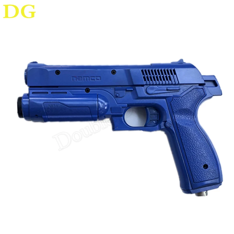 Arcade Game Light Gun 1PCs DIY USB for Time Crisis 4 Simulator Shooting Gamepad with 4 LED Sensor Vibration