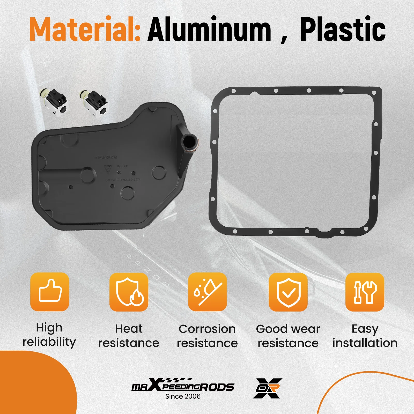 

Transmission Shift A & B Solenoid Service Kit Fit For Chevrolet Silverado 2013