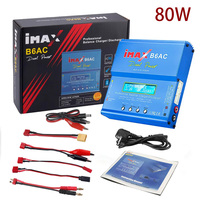 Imax B6 AC RC Charger 80W B6AC 6A Balance Charger Digital LCD Screen Li-ion LiFe Nimh Nicd PB Lipo Battery Discharger