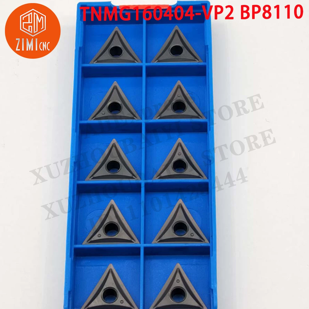 

ТНМГ160404-ВП2 БП8110 ТНМГ 160404-ВП2 Карбидная вставка Токарная вставка Карбидная вставка механический токарный станок по металлу инструмент с ЧПУ режущие инструменты