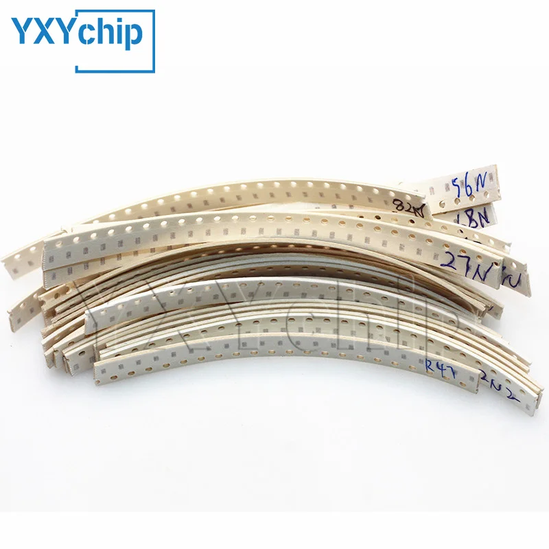 SMD 고주파 권선 인덕터 키트, 0402 0603 0805, 1.3nh-820nh, LQW15AN, LQW18AN, LQW2BAS