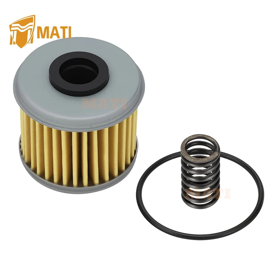 

M MATI Oil Filter w/O-Ring Spring For Honda CRF150R CRF250X/R/RX CRF450 TRX450R/ER 2002-2024 15412-MEN-671