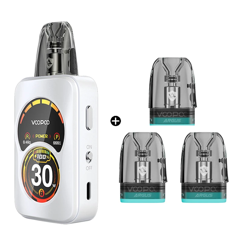 الأصلي VOOPOO Argus A Kit 30W Pod Vape + 3 قطعة اضافية 3 مللي Argus Top ملء خرطوشة V2 0.4ohm أو 0.7ohm E السجائر اختياري
