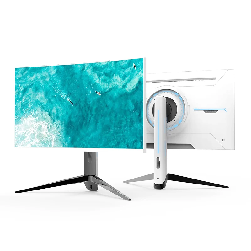 QHD 27 Inch Curved R1800 Gaming PC Monitor 2K 2560x1440p 165HZ LCD Display Monitor HDR Blue Light Filter For Pro Game Player