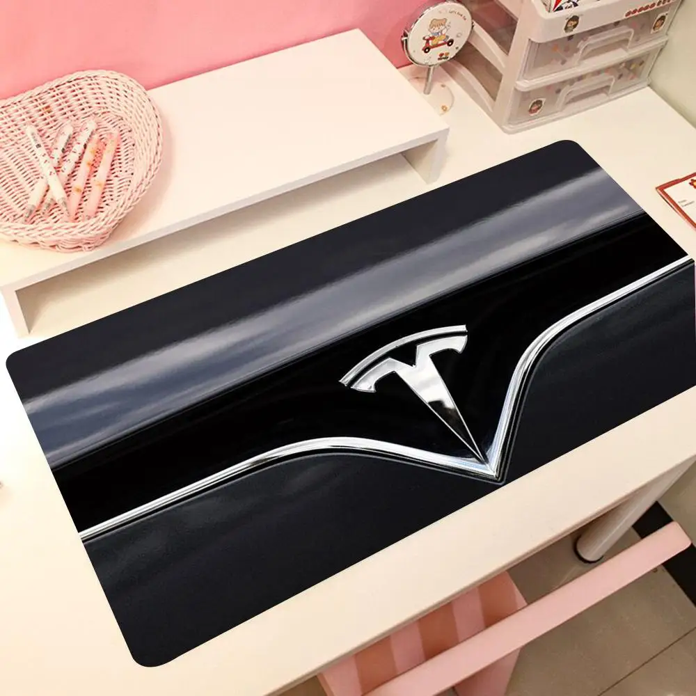 Luxe Y-Tesla Auto Muismat Muismat Gaming Muismat Snelheid Bureau Mat Laptop Gaming Matten Voor Kantoor Tapijt Bureau Accessoires