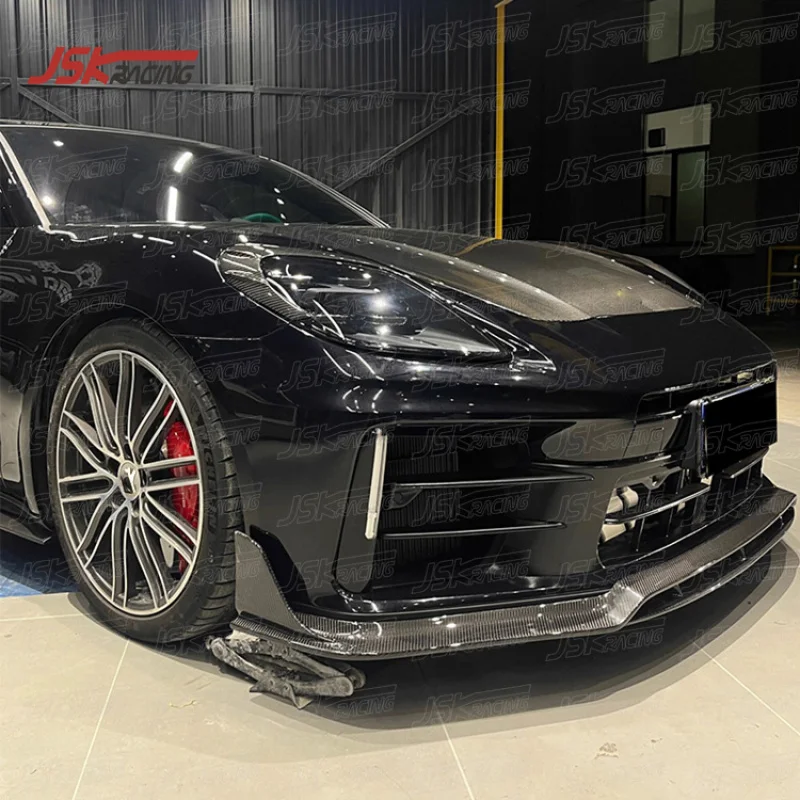 

JSKI Style Dry Carbon Fiber Front Lip For 2024-2025 Porsche Panamera 976