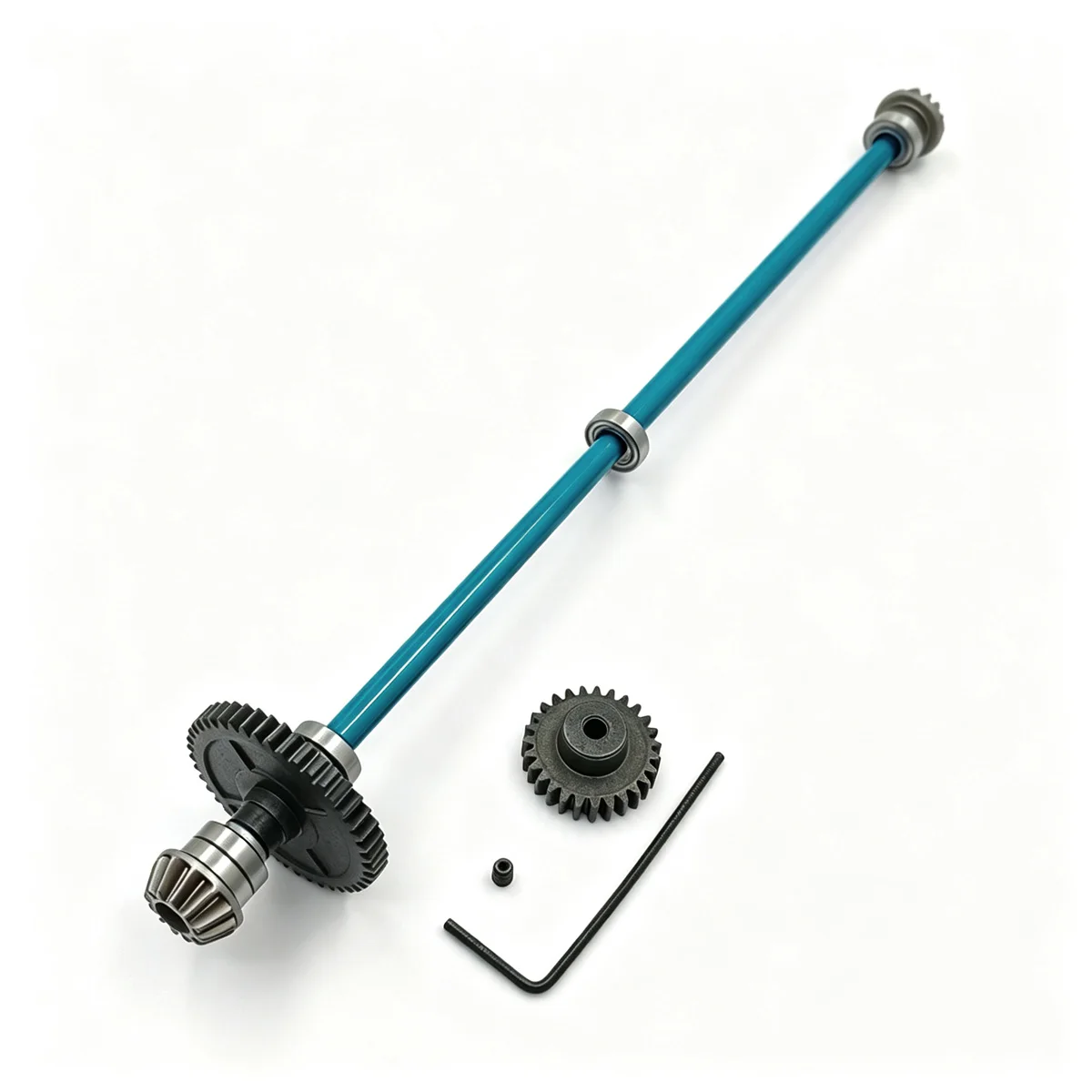 RC Car Transmission Assembly Fit for WLtoys 124017 124016 124018 124019 Metal Modification Remote Control Car Parts