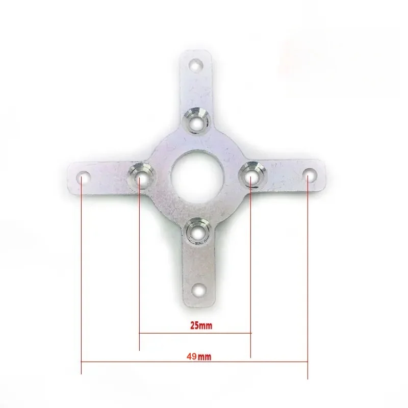 16x19 19x25 25X25 Aluminum Alloy Fixed Seat Motor Mount X Cross Holder for XXD 2212 Sunnysky EMAX 2208 2212 2217 RC Airplane