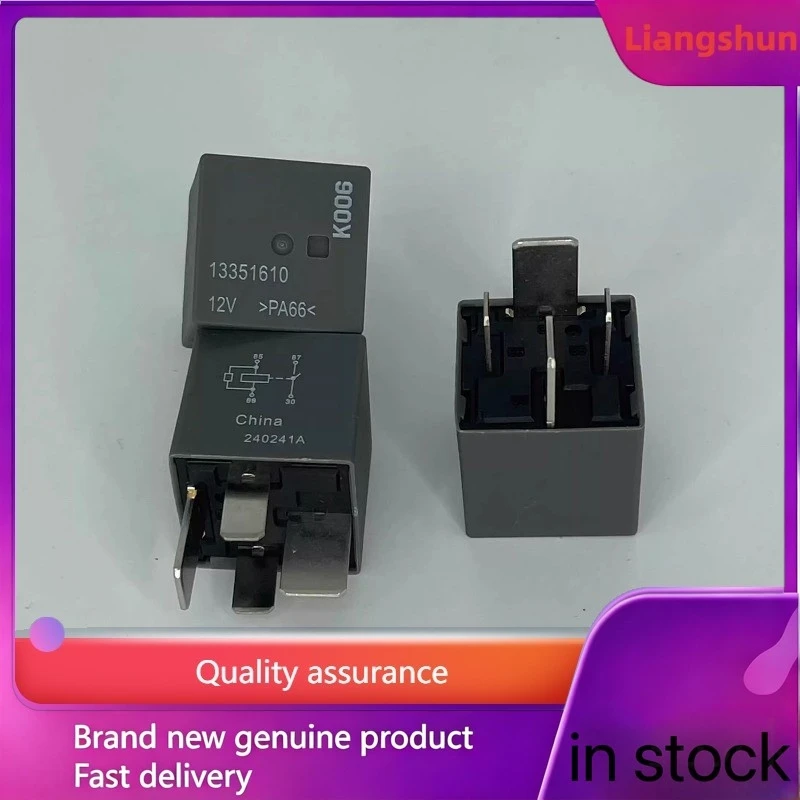 

New 5pcs/lot New 10pcs/lot 100% original genuine relay:13351610 12V 4pins automotive relay