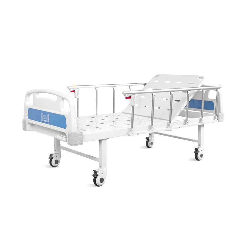 

E****mic stainless steel hospital furniture, single function adjustable medical manual bed, hospital bed