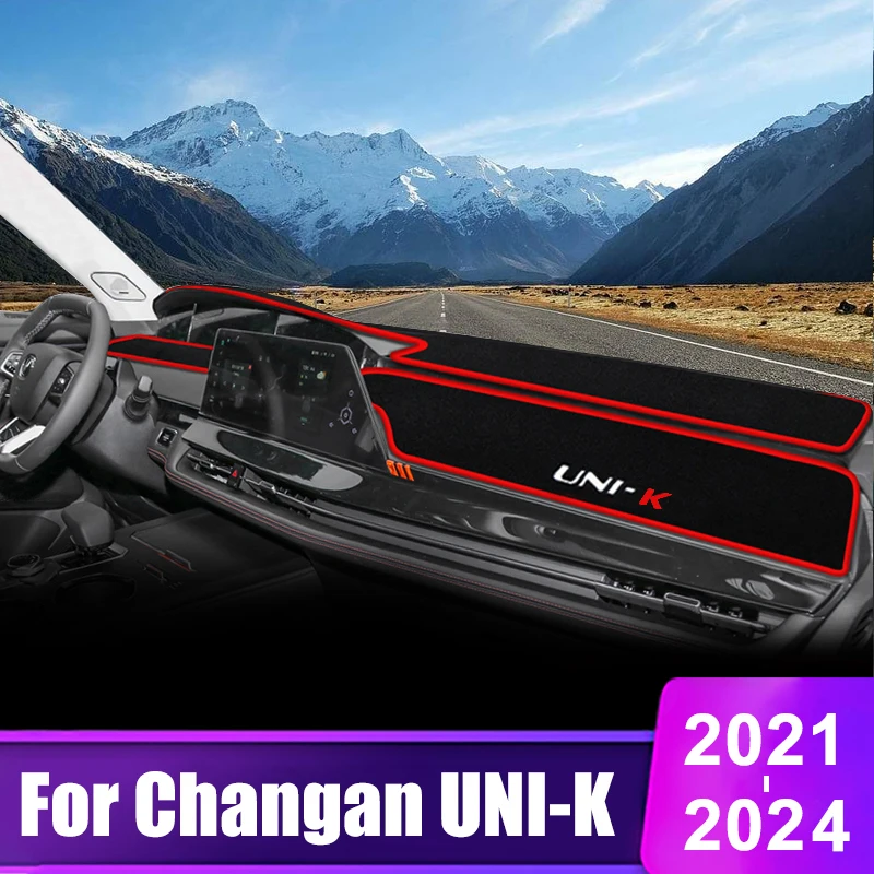 

For Changan UNI-K UNIK 2021 2022 2023 2024 Uni K Car Dashboard Cover Sun Shade Avoid Light Mat Instrument Panel Pad Accessories