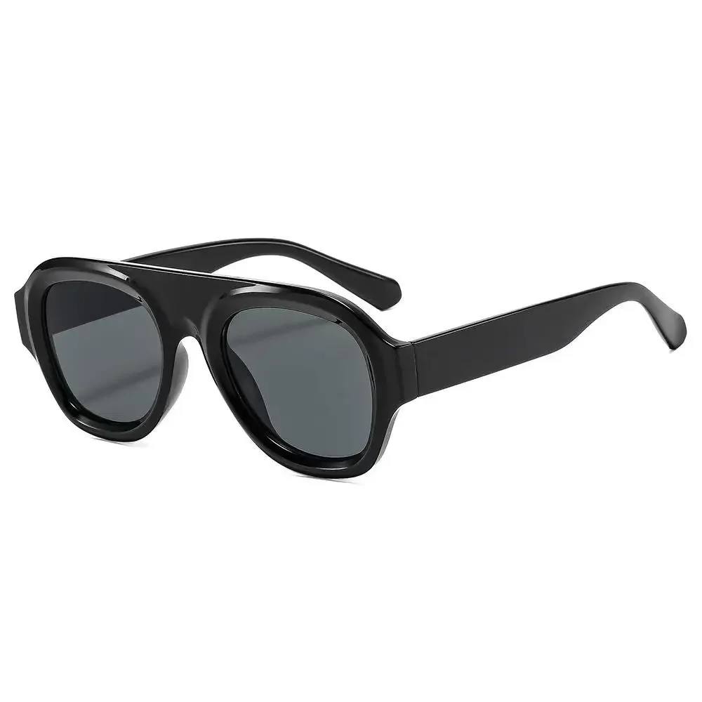 1pc Aviator Fashion Large Face Driving Riding Stylish Personality Sunglasses For Men Women Glasses