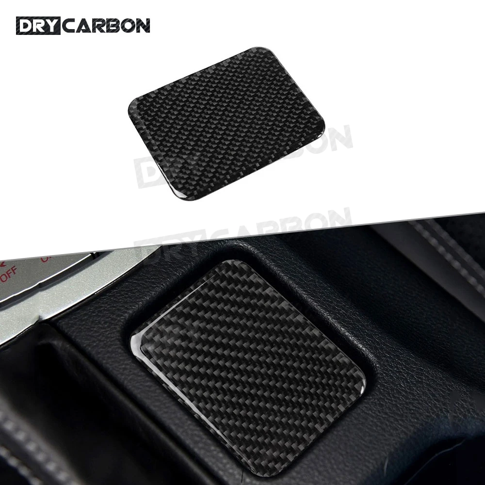 

For Toyota GT86 FT86 ZN6 Subaru BRZ 2013-2019 Carbon Fiber Car Seat Heating Button Trim Frame Sticker Cover