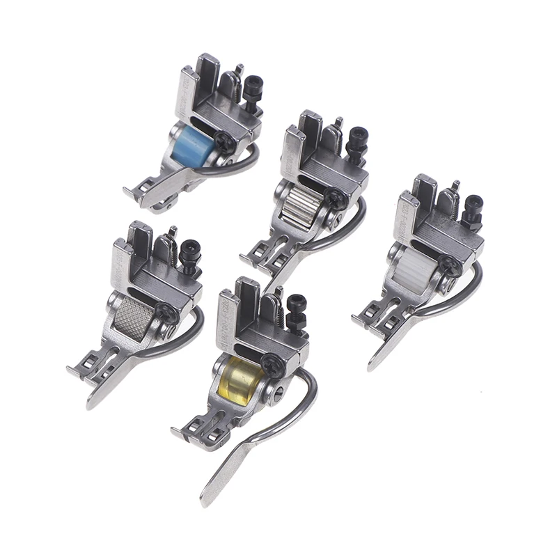 T5 5-in-1 Multifunctional Adjustable Cording / Regular / Zipper Roller Presser Foot For Lock Stitch Industrial Sewing Machine