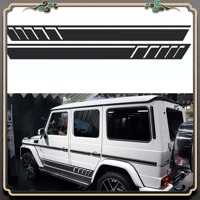

Car Side Sticker Stripe Sticker For Mercedes Benz G55 G63 AMG W463 G Class