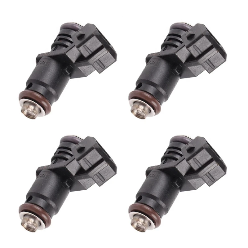 4 Piece 166007733R Fuel Injector, Turbo Fuel Injector As Shown Automotive Supplies For Renault Sandero Stepway 2007 Duster 2009