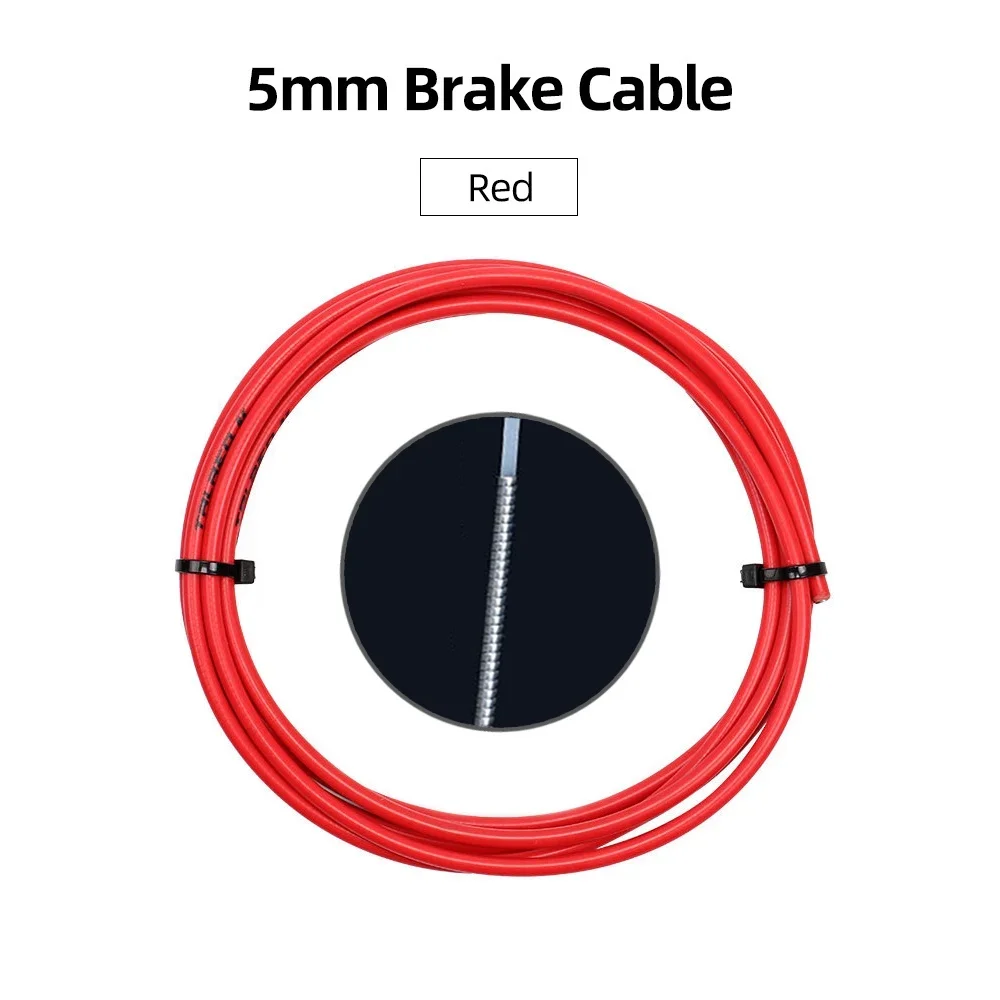 3m Fiets Remkabel/Shift Kabel Behuizing 4mm/5mm Fiets Remkabels Buis MTB Racefietsen Rem Shifter Derailleur Kabel Lijn