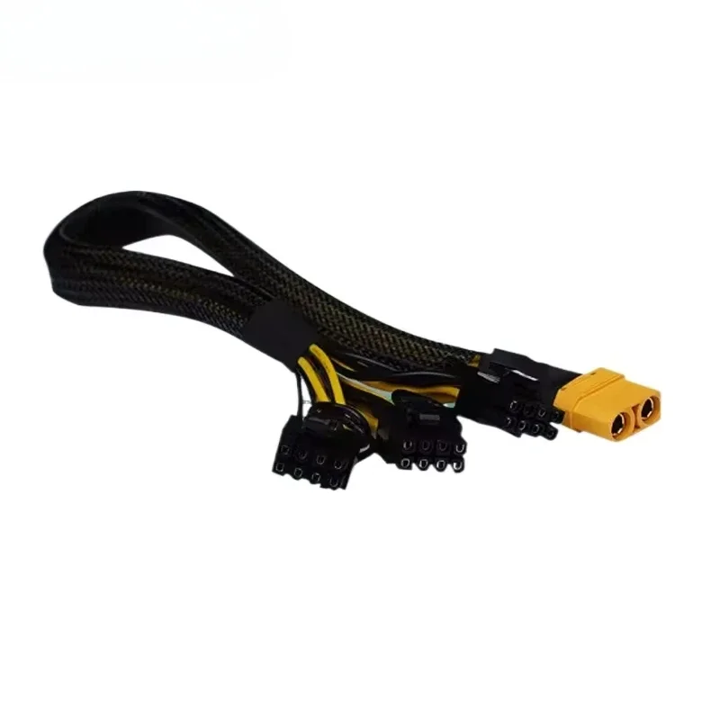 8PIN/12VHPWR Power Supply Splitter Cable for GPU 6+2PIN RTX 4090 RTX4080 Graphics Card Video GPU Dock 2x8Pin Power Adapter Cable