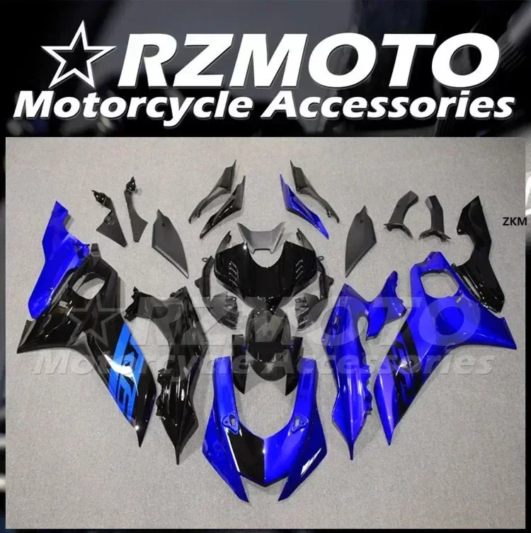 

4Gifts New ABS Fairings Kit Fit For YAMAHA YZF-R6 R6 2017 2018 2019 2020 2021 2022 17 18 19 20 21 22 Bodywork Set Blue Black